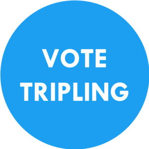 Vote+Tripling